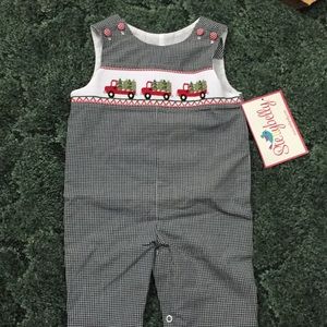 Boys smocked Jon jon